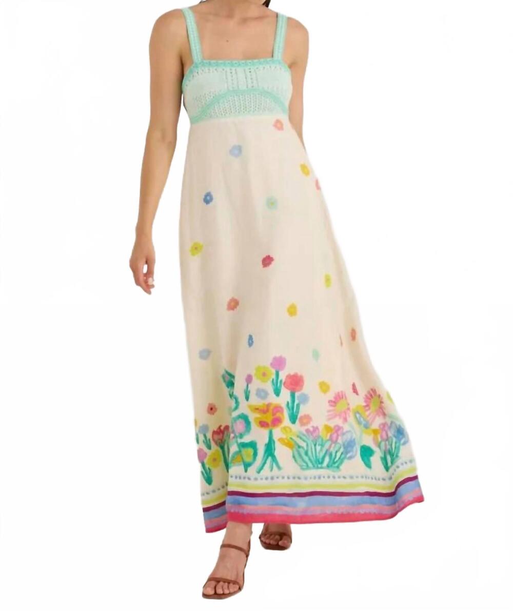 NEW ALIVIA lavinia midi dress in secret garden